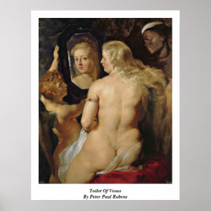 Toilet Of Venus By Peter Paul Rubens Poster