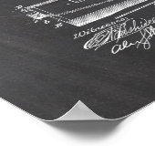 Toilet Paper Roll Patent Poster (Ecke)