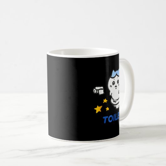 Toilet Time Chikawa Meme Funny Tee  Kaffeetasse (VorderseiteRechts)