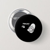 Toilet Time Chikawa Meme Tee Button (Vorne & Hinten)