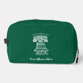 Toiletry Bag - Forest Green (Personalized) Waschbeutel (Vorderseite)
