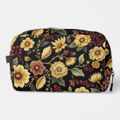 Toiletry Bags flowers pattern Waschbeutel (Vorderseite)