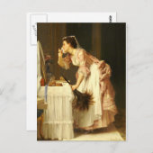 Toilette - Caraud Postkarte (Vorne/Hinten)