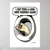 Toilette Poster (Vorne)