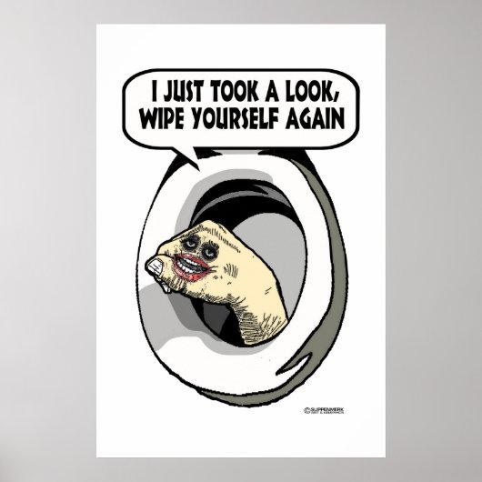 Toilette Poster (Vorne)