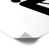 Toilette Poster (Ecke)