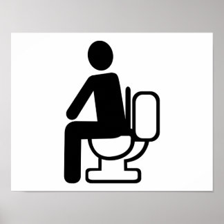 Toilette Poster