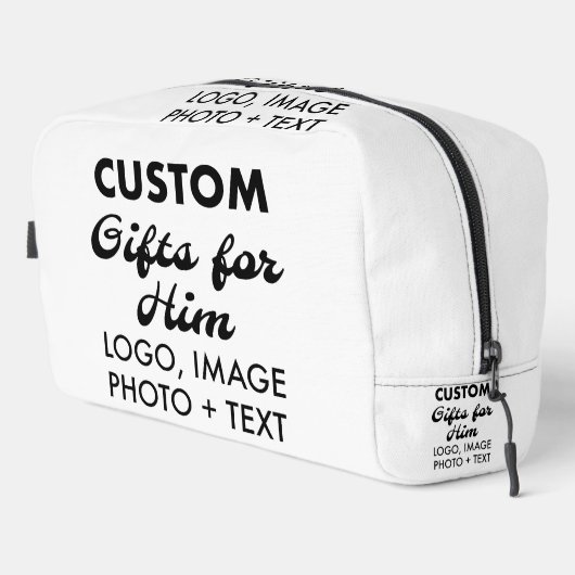 Toiletteartikel Wash Bag Custom Geschenke für ihn Waschbeutel (Rechte Ecke)