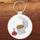 ToiletteGroßPlunger051411 Schlüsselanhänger (Vorderseite)