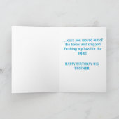 Toiletten-… alles- Gute zum Geburtstaggroßer Karte (Innenseite)