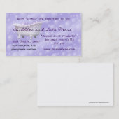 Toiletten-Blasen des Geschäfts-Card2- fertigen Visitenkarte (Vorne/Hinten)