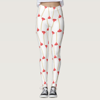 Toiletten-Kolben Leggings