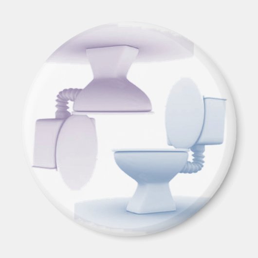 Toiletten Magnet (Vorne)