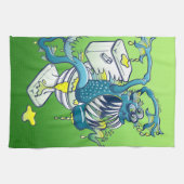 Toiletten-Monster Handtuch (Horizontal)