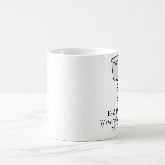 Toiletten-Tasse Kaffeetasse (Mittel)