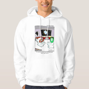 Toiletten-UFO-Lustiger Hoodie von Rick London