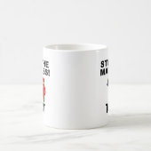 Toiletten-Verrücktheit Kaffeetasse (Mittel)