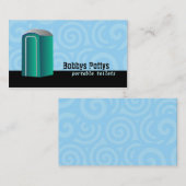 Toiletten-Visitenkarten Visitenkarte (Vorne/Hinten)