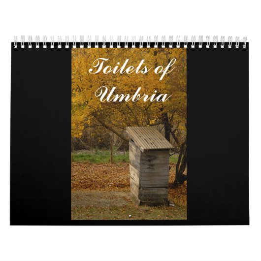 Toiletten von Umbrien Kalender (Titelbild)
