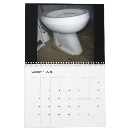 Toiletten von Umbrien Kalender (Feb 2026)