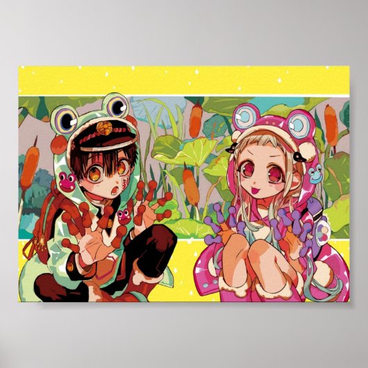 Toilettenband hanako kun frosch art poster (Vorne)