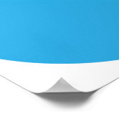 Toilettenbesteck Poster (Ecke)