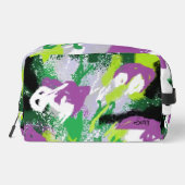 Toilettenbeutel: Blume Griechenland Waschbeutel (Rückseite)