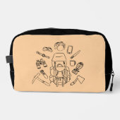 Toilettenbeutel | Camping Essentials I Waschbeutel (Vorderseite)