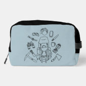 Toilettenbeutel | Camping Essentials Waschbeutel (Rückseite)