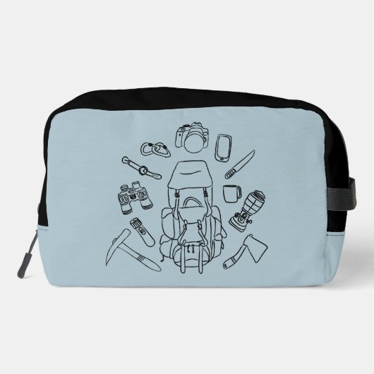 Toilettenbeutel | Camping Essentials Waschbeutel (Rückseite)