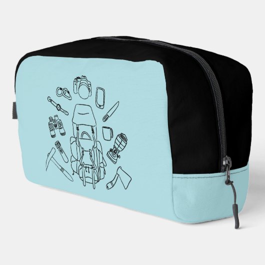 Toilettenbeutel | Camping Essentials Waschbeutel (Rechte Ecke)