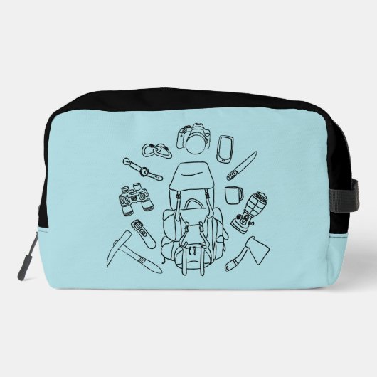 Toilettenbeutel | Camping Essentials Waschbeutel (Rückseite)