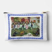 Toilettenbeutel: Grecian Festival Zubehörtasche (Rückseite)