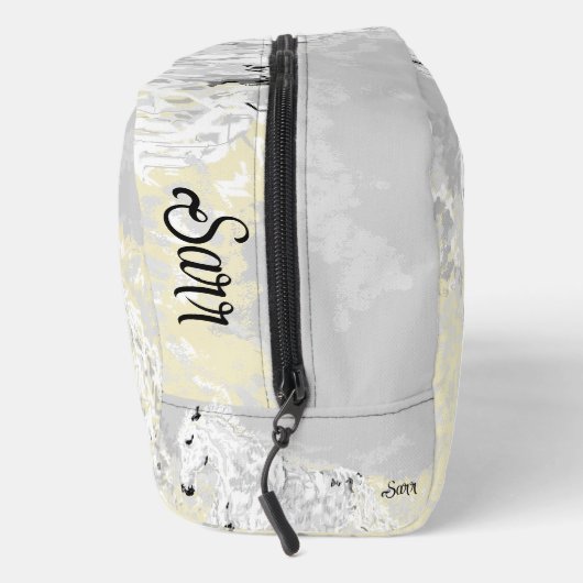 Toilettenbeutel: Hügelhütte Waschbeutel (Rechts)