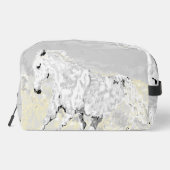 Toilettenbeutel: Hügelhütte Waschbeutel (Rückseite)