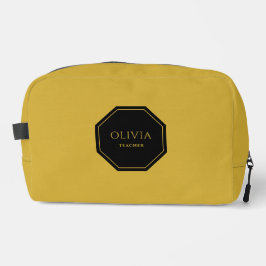 Toilettenbeutel mit Ihrem Namen und Titel Waschbeutel