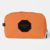 Toilettenbeutel mit Ihrem Namen und Titel Waschbeutel (Vorderseite)