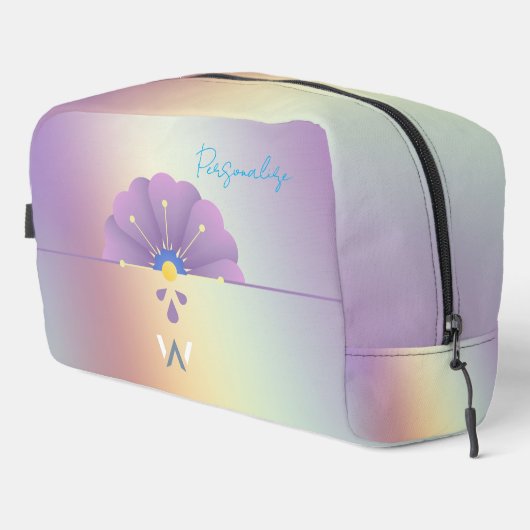 Toilettenbeutel - Ombre Waschbeutel (Rechte Ecke)