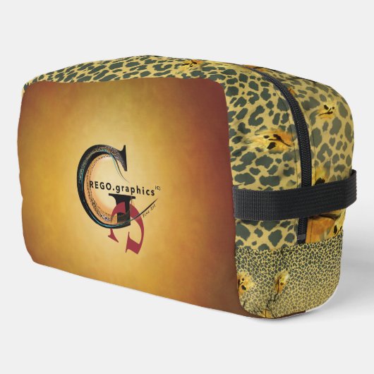 Toilettenbeutel - Texas Style! Waschbeutel (Linke Seite)