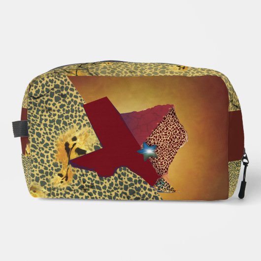 Toilettenbeutel - Texas Style! Waschbeutel (Vorderseite)