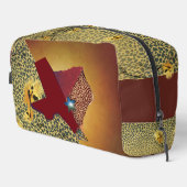 Toilettenbeutel - Texas Style! Waschbeutel (Rechte Ecke)