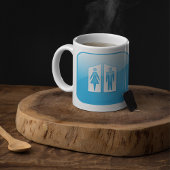 Toilettenecke Icon Tasse