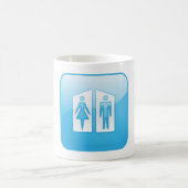 Toilettenecke Icon Tasse (Mittel)