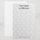 Toilettengeschirr Briefpapier (Vorne/Hinten)