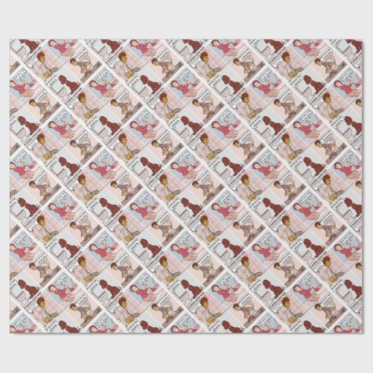 Toilettengespräch Geschenkpapier (Flach)