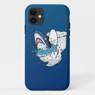 Toilettenhain Funny Blue Cartoon Case-Mate iPhone Hülle