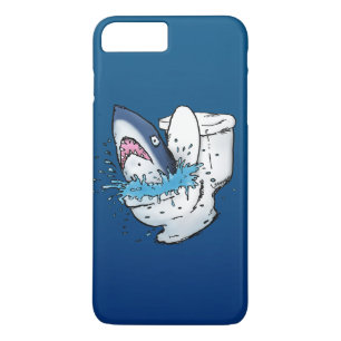Toilettenhain Funny Blue Cartoon Case-Mate iPhone Hülle
