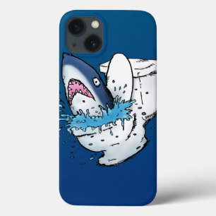 Toilettenhain Funny Blue Cartoon Case-Mate iPhone Hülle