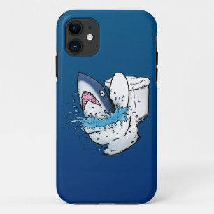 Toilettenhain Funny Blue Cartoon Case-Mate iPhone Hülle