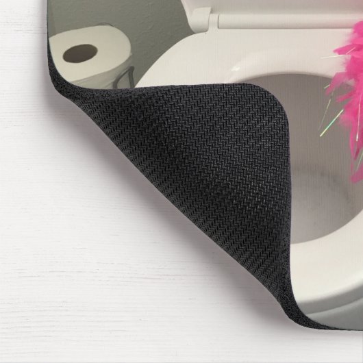 Toilettenhebe Witzig Ein MEMO Mousepad (Ecke)